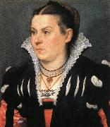 MORONI, Giovanni Battista Portrait of a Noblewoman oil on canvas